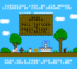Baby Boomer screenshot 3 for NES